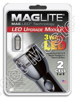 Mag-Lite  -  LED  -  Upgrade Module  -  voor gebruik in 3-C en 3-D Cell